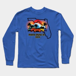 Miata Cruise In 2024 Long Sleeve T-Shirt